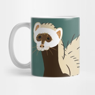 Creme Ferret Mug